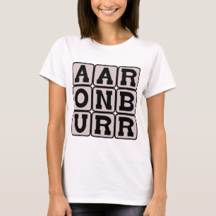 Aaron Burr, beroemde duellist T-shirt