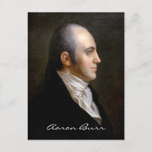 Aaron Burr Briefkaart