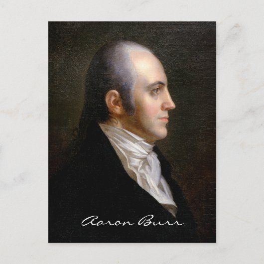 Aaron Burr Briefkaart (Voorkant)