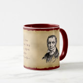 Aaron Burr Coffee Mok (Voorkant rechts)