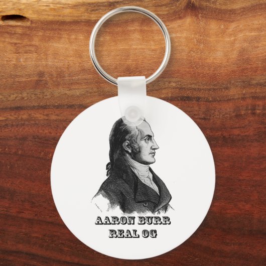 Aaron Burr Original Gangsta Sleutelhanger (Voorkant)