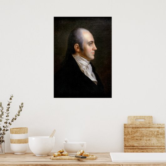 Aaron Burr Portrait Poster (Keuken)