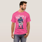 Aaron Donald Los Angeles R Triangle Naam T-shirt (Voorkant volledig)
