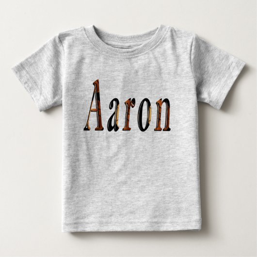 "Aaron en het spel van de glorie" Zijn naam (Voorkant)