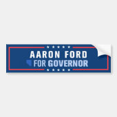Aaron Ford voor gouverneur van Nevada Bumpersticker (Voorkant)