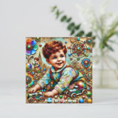 AARON ~ Gelukkige Verjaardag ~ Verjaardag Jongen ~ (Staand voorkant)