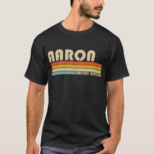 AARON Gift Name Personalized Funny Retro  T-shirt