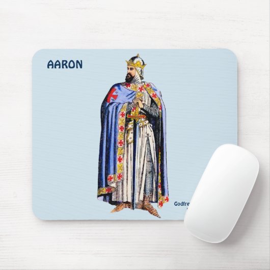AARON ~ Godfrey Bouillon Costume~Persoonlijk Muismat (Met muis)