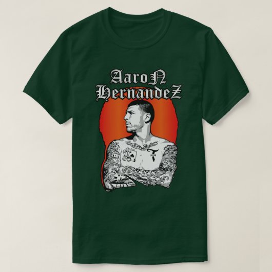 AARON Hernandez Classic T-Shirt TeeNBSPshirt I Lov (Design voorkant)