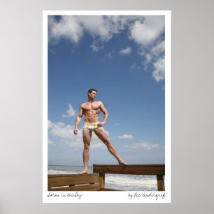 Aaron in de hemel door Lee Vandergrift Poster