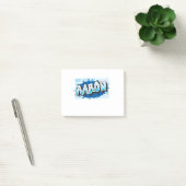 Aaron Jouw naam Graffiti Brick Wall gestileerd Post-it® Notes (Kantoor)