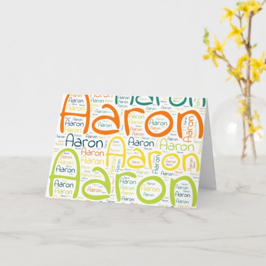 Aaron Kaart (Gele Bloem)