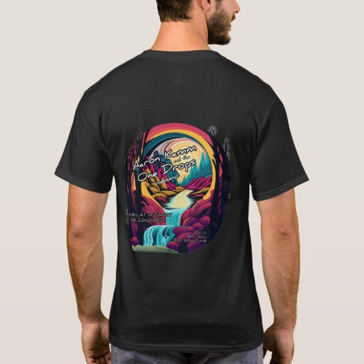 Aaron Kamm en de One Drops - Bearcat 2024 T-shirt (Achterkant)