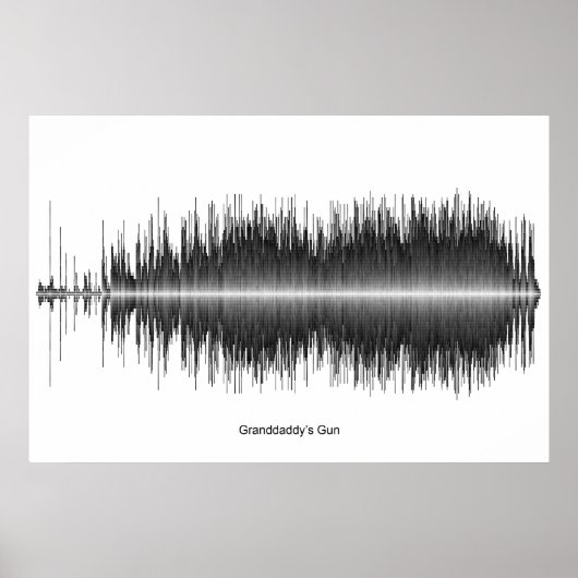 Aaron Lewis Granddaddys pistool Poster (Voorkant)