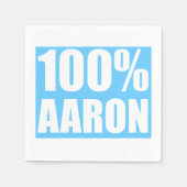 Aaron naam servet (Voorkant)