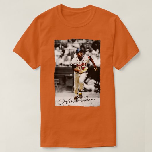 Aaron ondertekende T-shirt (Design voorkant)