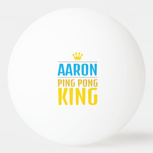 Aaron Pingpongbal (Voorkant)