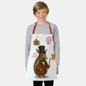 Aaron, ringmeester van de aardvarkens schort (Gedragen)