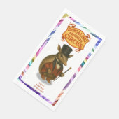 Aaron, ringmeester van de aardvarkens servet (Hoek)