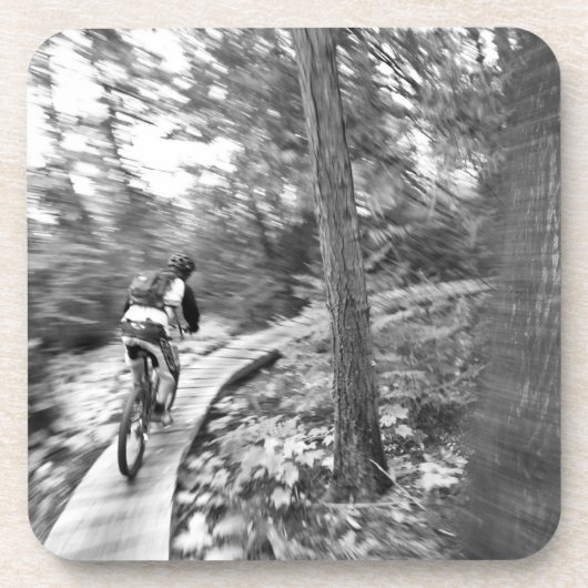 Aaron Rodgers berg die op de Stairway rijdt naar Bier Onderzetter (Voorkant)