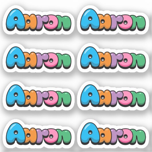 Aaron Sticker (Voorkant)