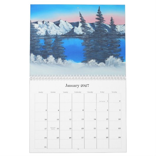 Aaron Thomas Artistry 2013 Agenda Kalender (Jan 2027)