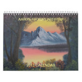 Aaron Thomas Artistry 2013 Agenda Kalender (Hoes)