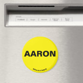 AARON Yellow magnet (Insitu (Vaatwasser))