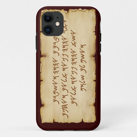 Aaronic Blessing Paleo iPhone 5 Barely Case-Mate iPhone Case (Achterkant)