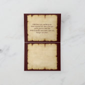 Aaronic die Hebreeër zegenen Kaart (Binnen)