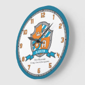 Aaronjongens noemen het sinaasappel van de messenw grote klok (Hoek)