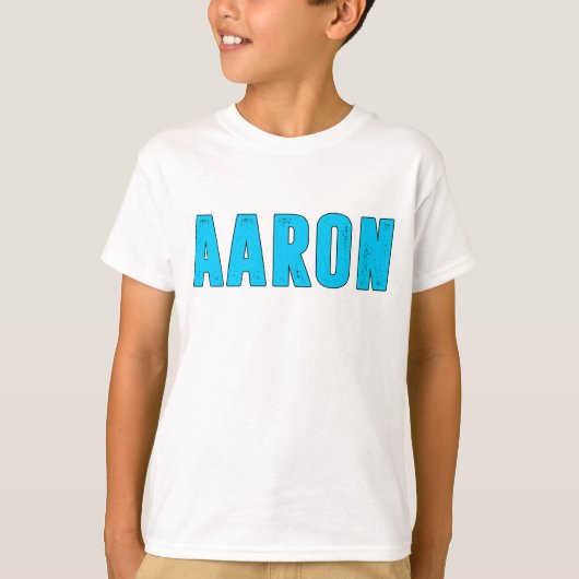 Aaronnaam T-shirt (Voorkant)