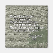 Aaron's Zegen _magneet Magneet (Voorkant)