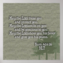 Aaron's zegen - Poster