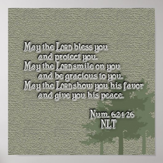 Aaron's zegen - Poster (Voorkant)