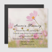 Aäron's zegenmagneet (Voorkant / Achterkant)