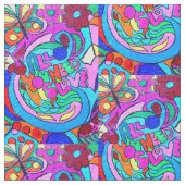 aarovy psychedelische vrede en liefde stof (Close Up)