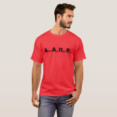 AARP gewapend en echt kwaad T-shirt (Voorkant volledig)