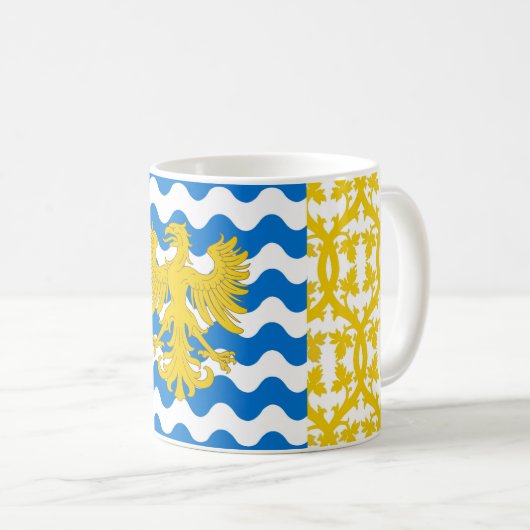 Aarquelle Populace Badge Koffie Mok (Voorkant rechts)