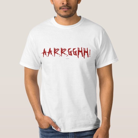 AARRGGHH! T-shirt (Voorkant)