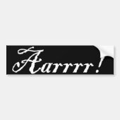 Aarrr, Bumpersticker (Voorkant)