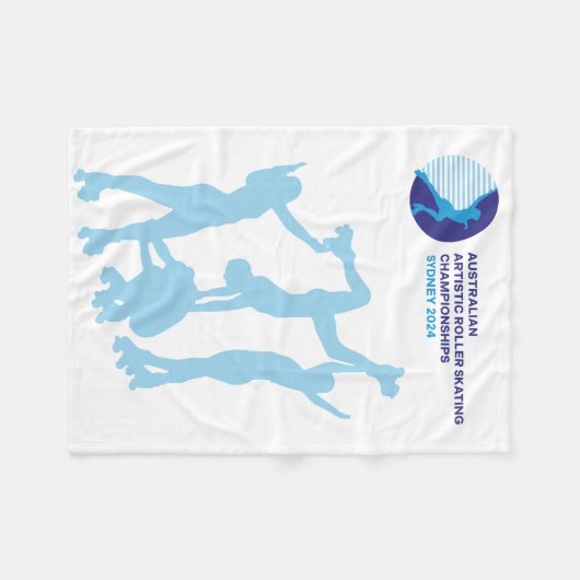 AARSC 2024 Small Fleece Blanket (Voorkant (Horizontaal))