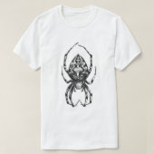 Aart Barn Spider White T-shirt (Design voorkant)