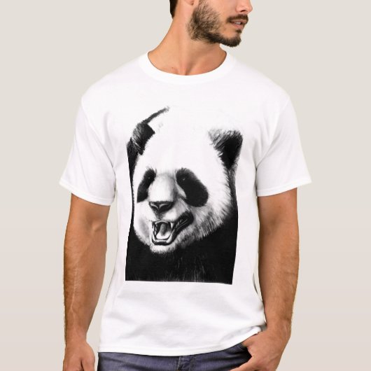 Aart Giant Panda White T-shirt (Voorkant)