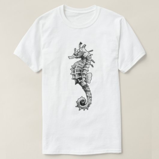 Aart Lined Seahorse T-shirt (Design voorkant)