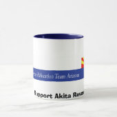 AARTA-Header, ik steun Akita Redding! Mok (Midden)