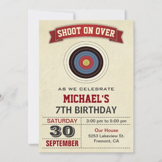 Aartsaarster Birthday Kaart (Voorkant)