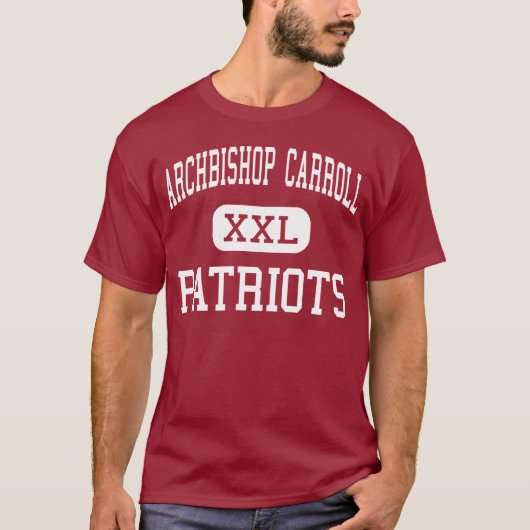 aartsbisschop Carroll - Patriots - High Radnor T-shirt (Voorkant)