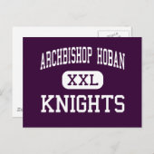 Aartsbisschop Hoban - Knachten - Hoog - Akron Ohio Briefkaart (Voorkant / Achterkant)