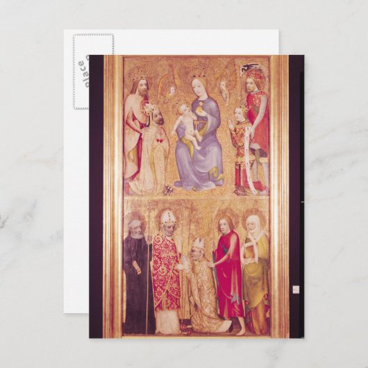 Aartsbisschop Jan Ocko van Vlasim, een sprekend pa Briefkaart (Voorkant / Achterkant)